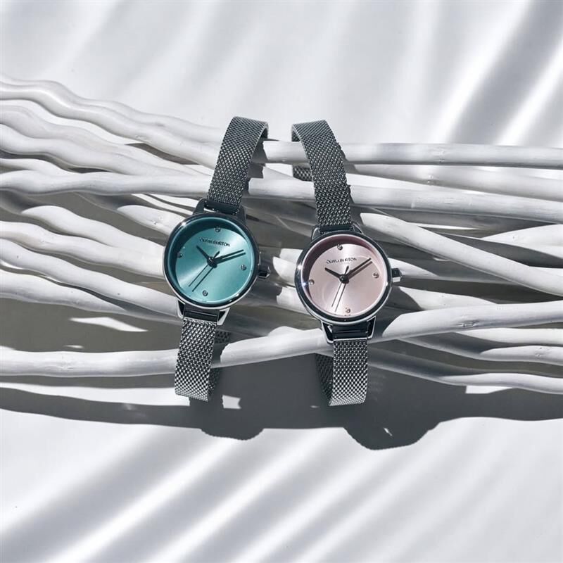 OLIVIA BURTON 「〈OLIVIA BURTON(ｵﾘﾋﾞｱﾊﾞｰﾄﾝ)〉ｸﾗｼｯｸ ﾐﾆﾀｰｺｲｽﾞ&ｼﾙﾊﾞｰﾒｯｼｭ」|腕時計|