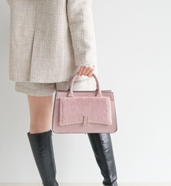 Jewelna Rose「Jewelna Rose ファーモルジュ トートバッグ 16192」|ショルダー・メッセンジャー|