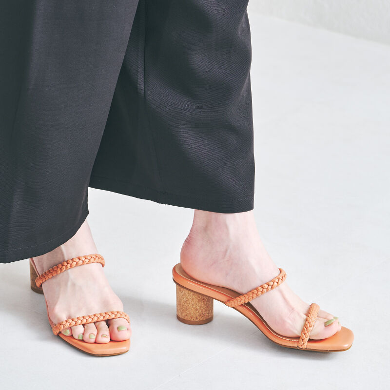 WA Oriental TRaffic「編み込みダブルベルトサンダル/22211」|サンダル|