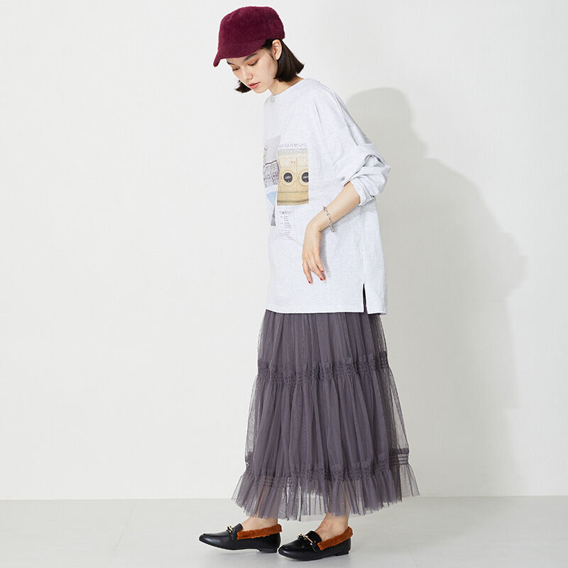 ORiental TRaffic「ゴールドモチーフファーローファー/31307」|パンプス|