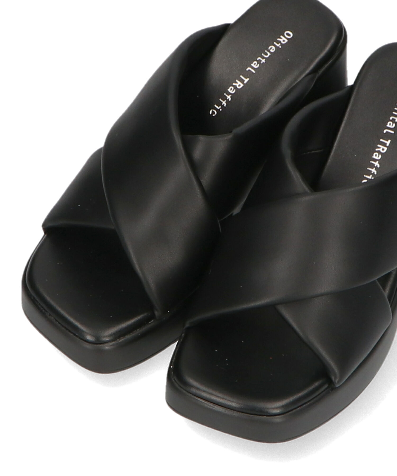 ORiental TRaffic「【定番】パデット厚底サンダル/41222 サンダル 厚底 人気 トレンド 売れてる」|サンダル|