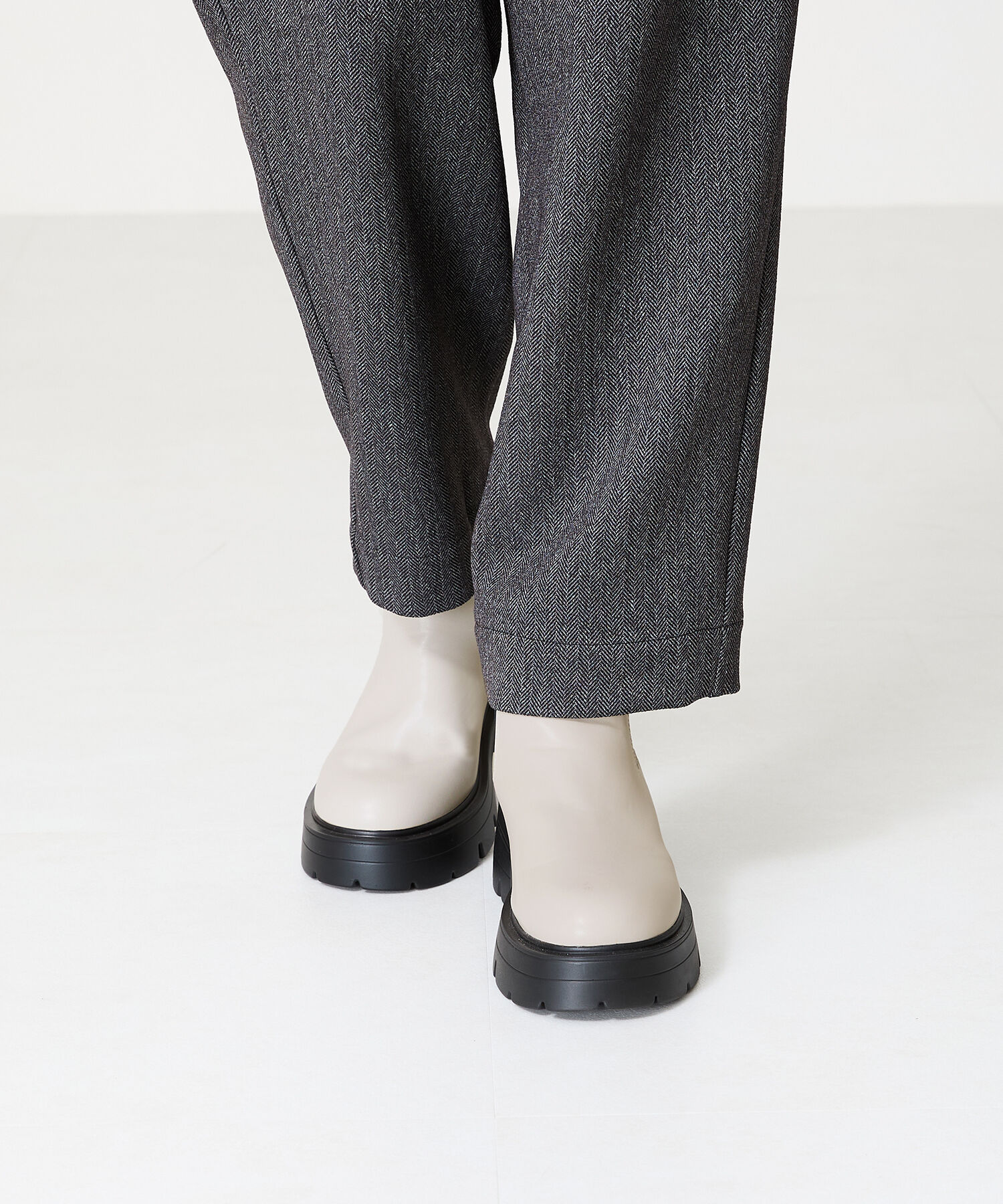 ORiental TRaffic「2024秋冬新作厚底ヒールサイドゴアブーツ/41410」|ショートブーツ|