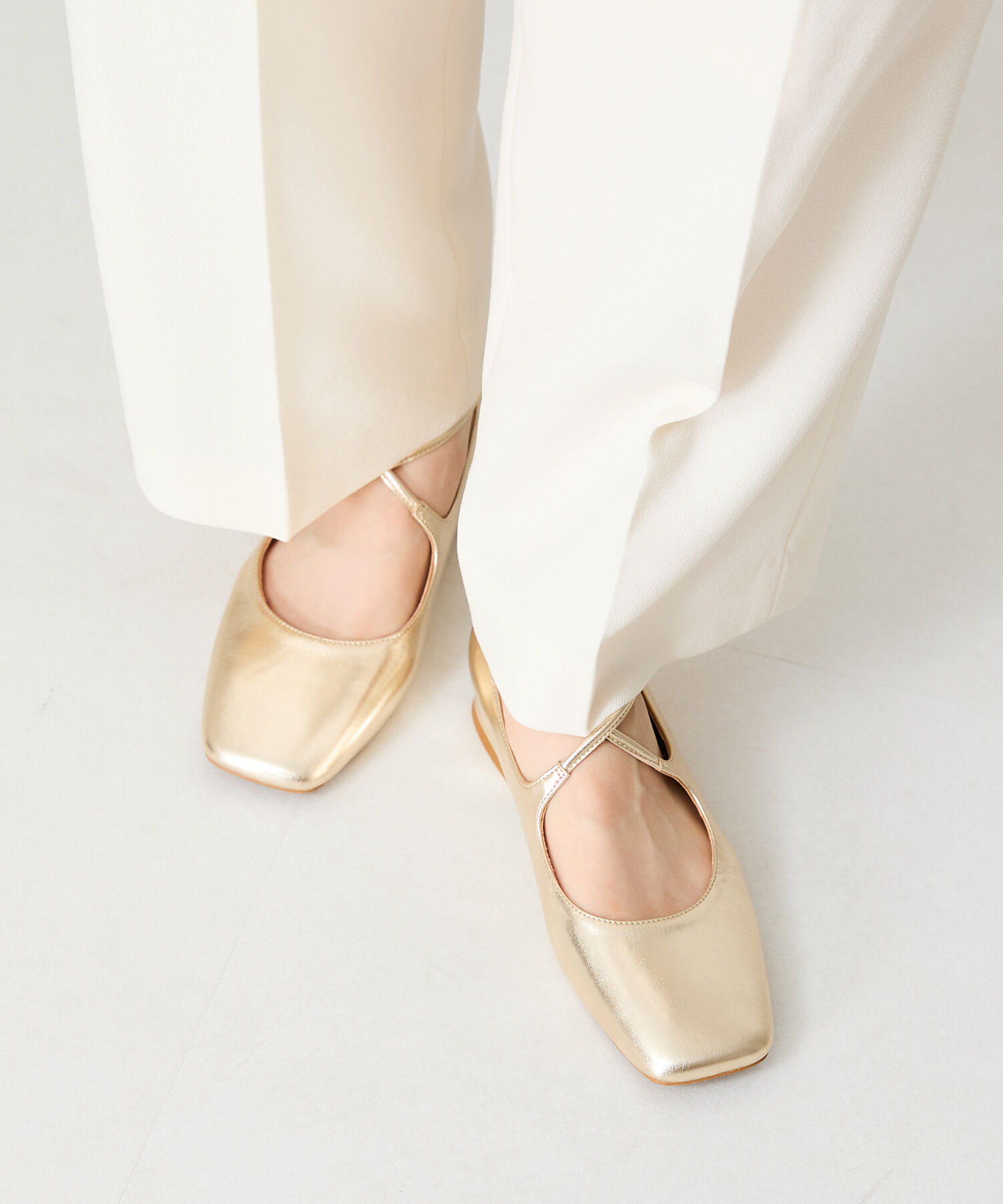 ORiental TRaffic「クロスストラップパンプス/41318」|パンプス|