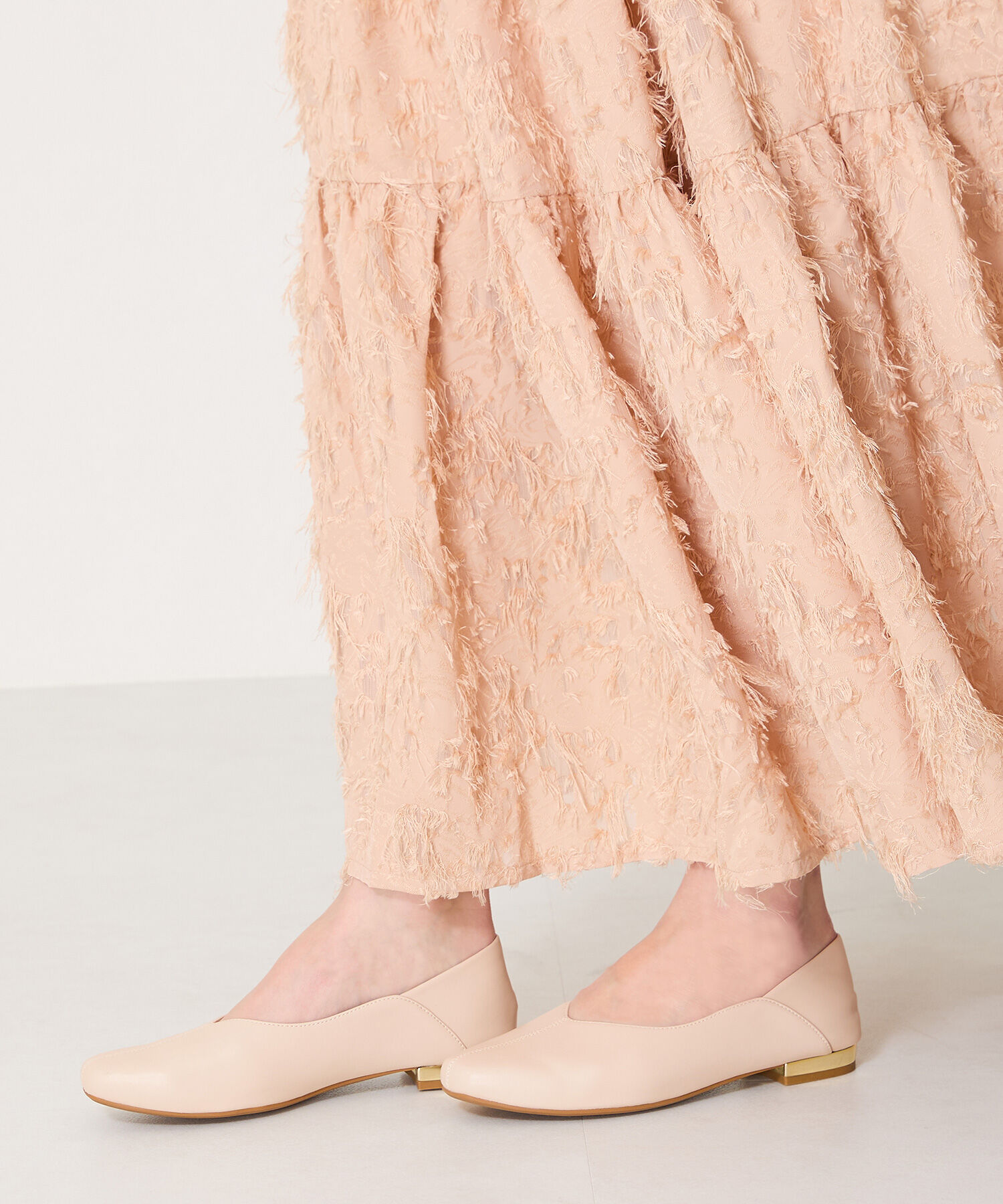 ORiental TRaffic「●通年使える●センターシームバブーシュ/51107 パンプス フラット 柔らかい」|パンプス|