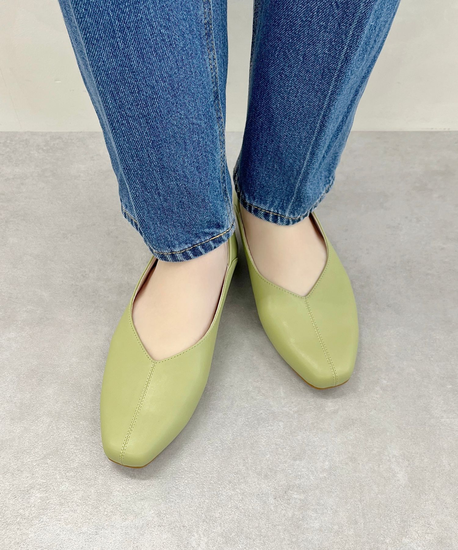 ORiental TRaffic「●通年使える●センターシームバブーシュ/51107 パンプス フラット 柔らかい」|パンプス|