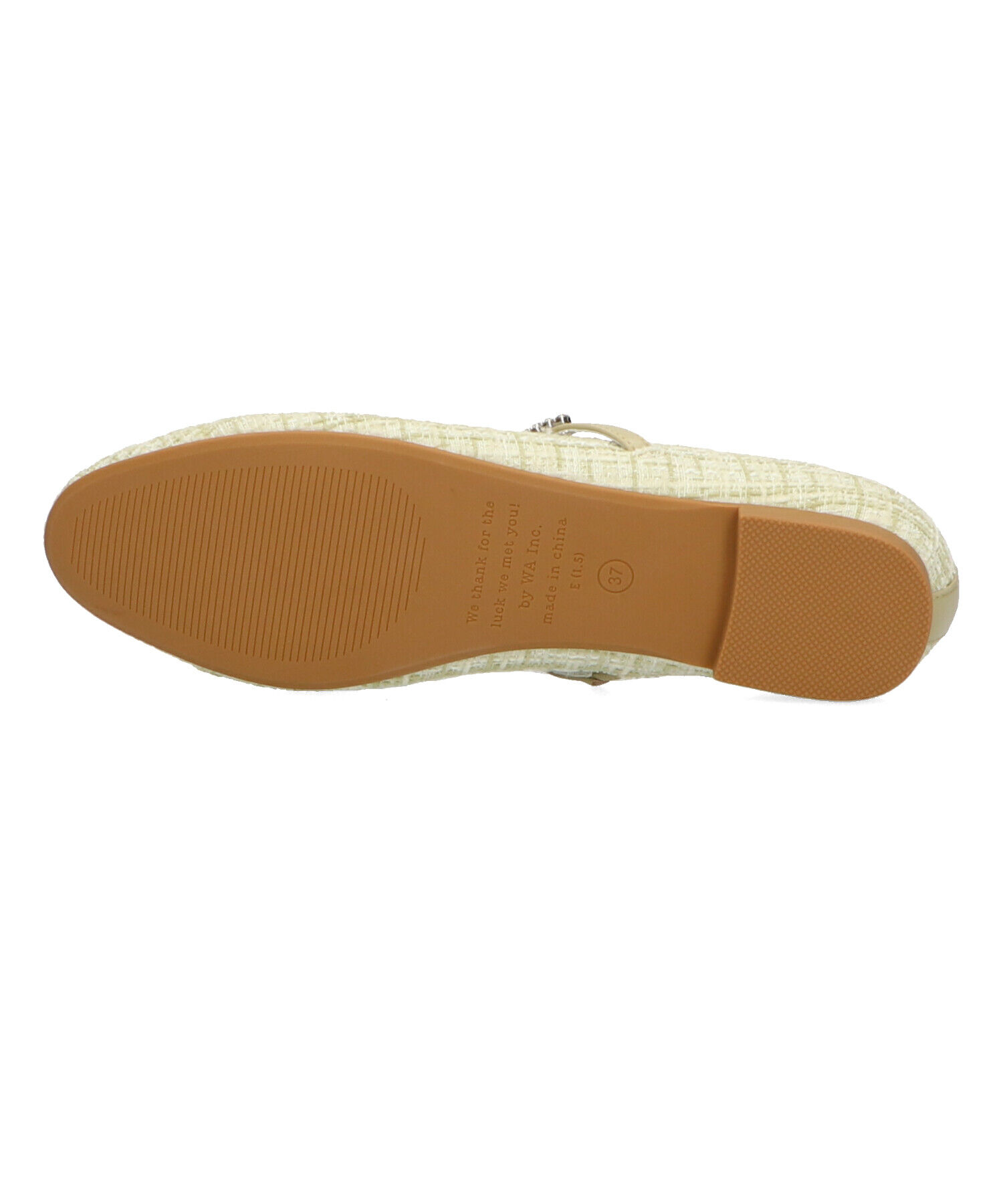 ORiental TRaffic「●2025春夏新作●ツイードバレエストラップパンプス/51106」|パンプス|