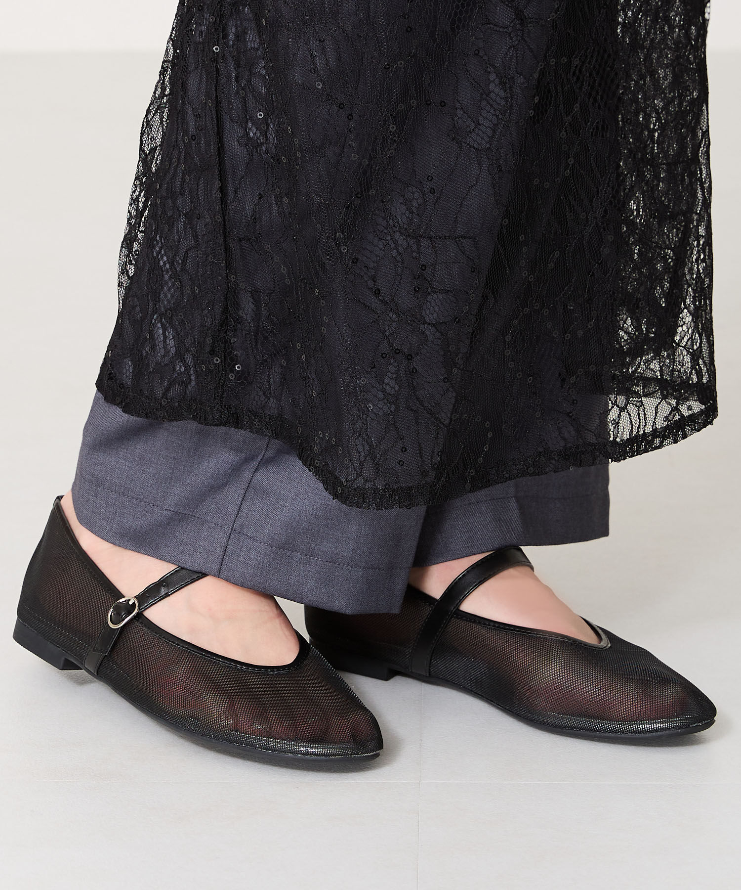 ORiental TRaffic「●2025春夏新作●シアーメリージェーンパンプス/51102 パンプス 人気 トレンド 売れてる」|パンプス|