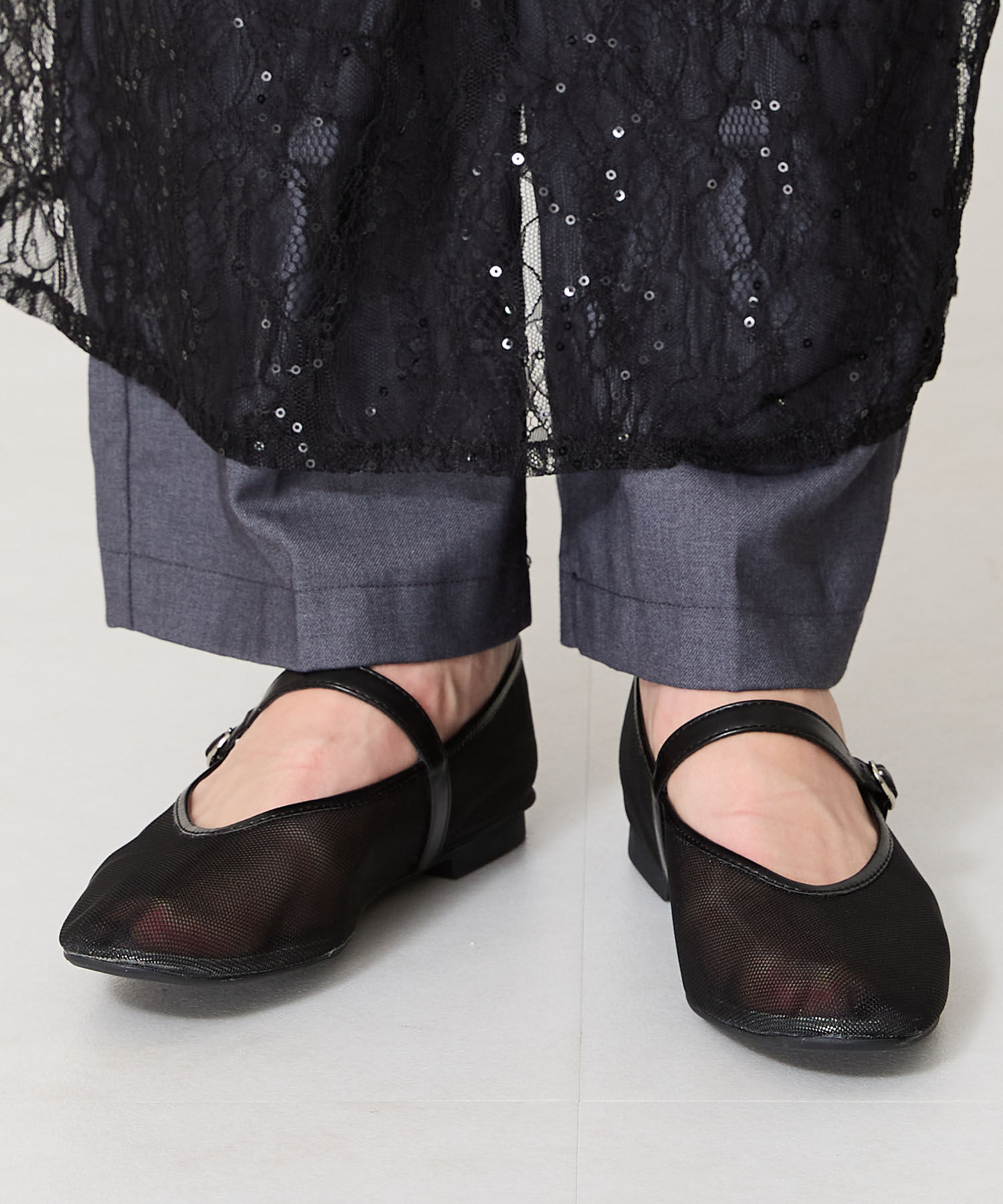 ORiental TRaffic「●2025春夏新作●シアーメリージェーンパンプス/51102 パンプス 人気 トレンド 売れてる」|パンプス|