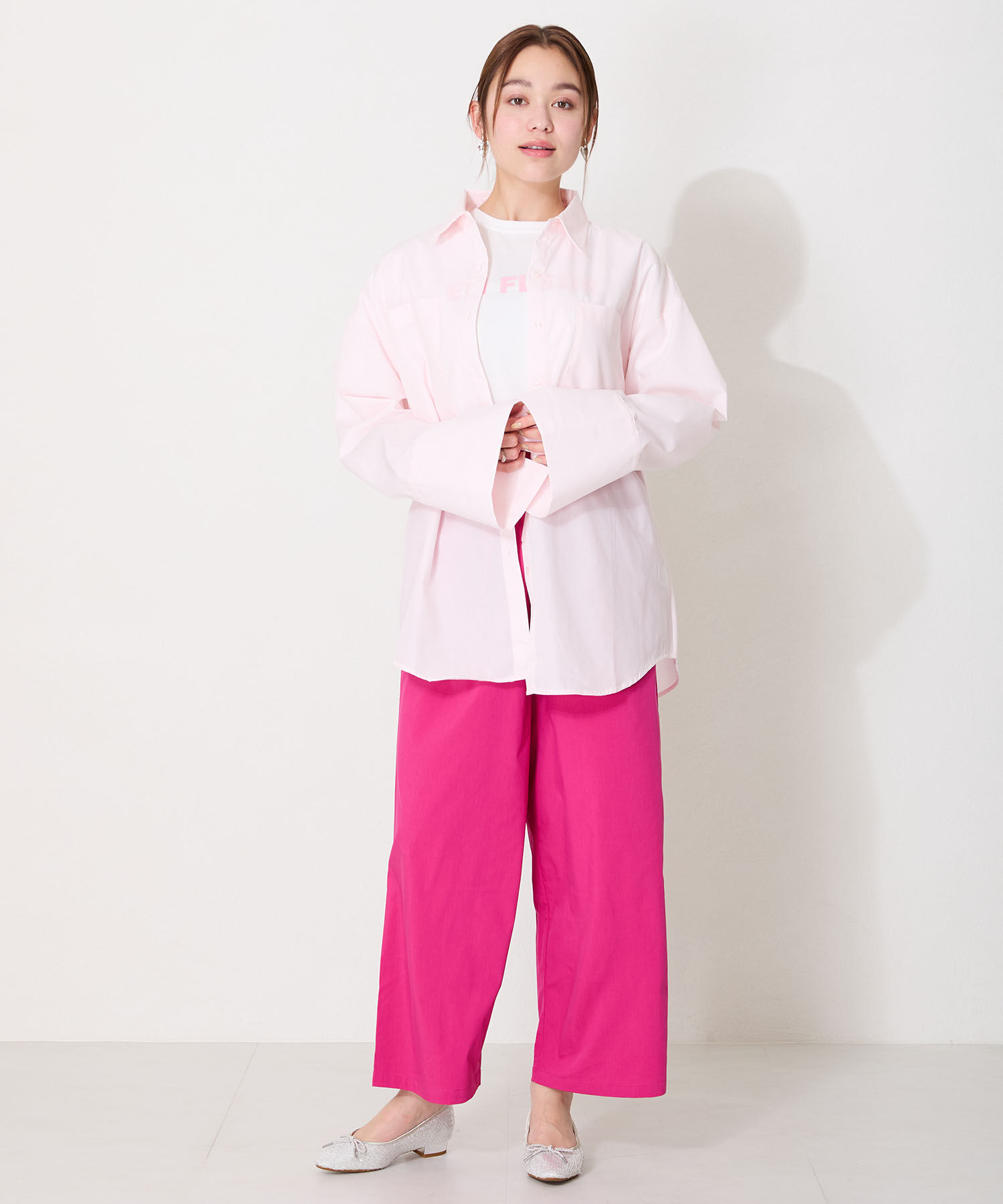 ORiental TRaffic「●2025春夏新作●スパンコールバレエシューズ/51109 バレエシューズ パンプス 人気 トレンド」|パンプス|