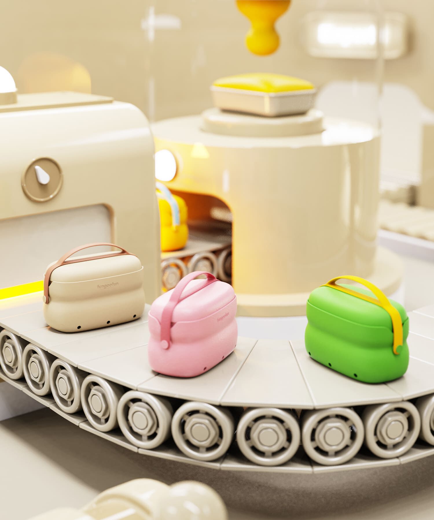 fungoofun「【WEB限定】EVA2in1マルチポーチ/G-0014 人気 トレンド 売れてる 柔らかい」|ハンドバッグ|