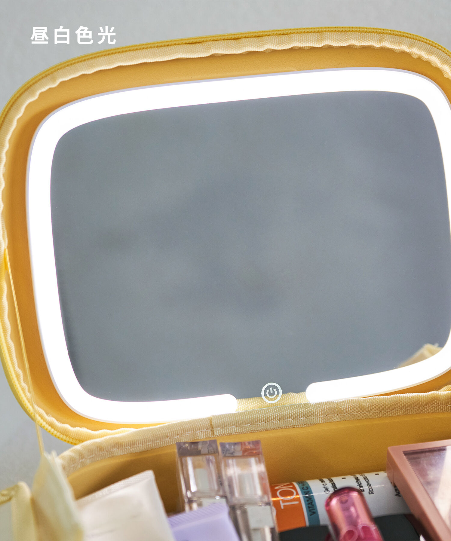 fungoofun「【WEB限定】EVAミラー付きポーチ/G-0024 ポーチ 人気 売れてる トレンド」|ハンドバッグ|