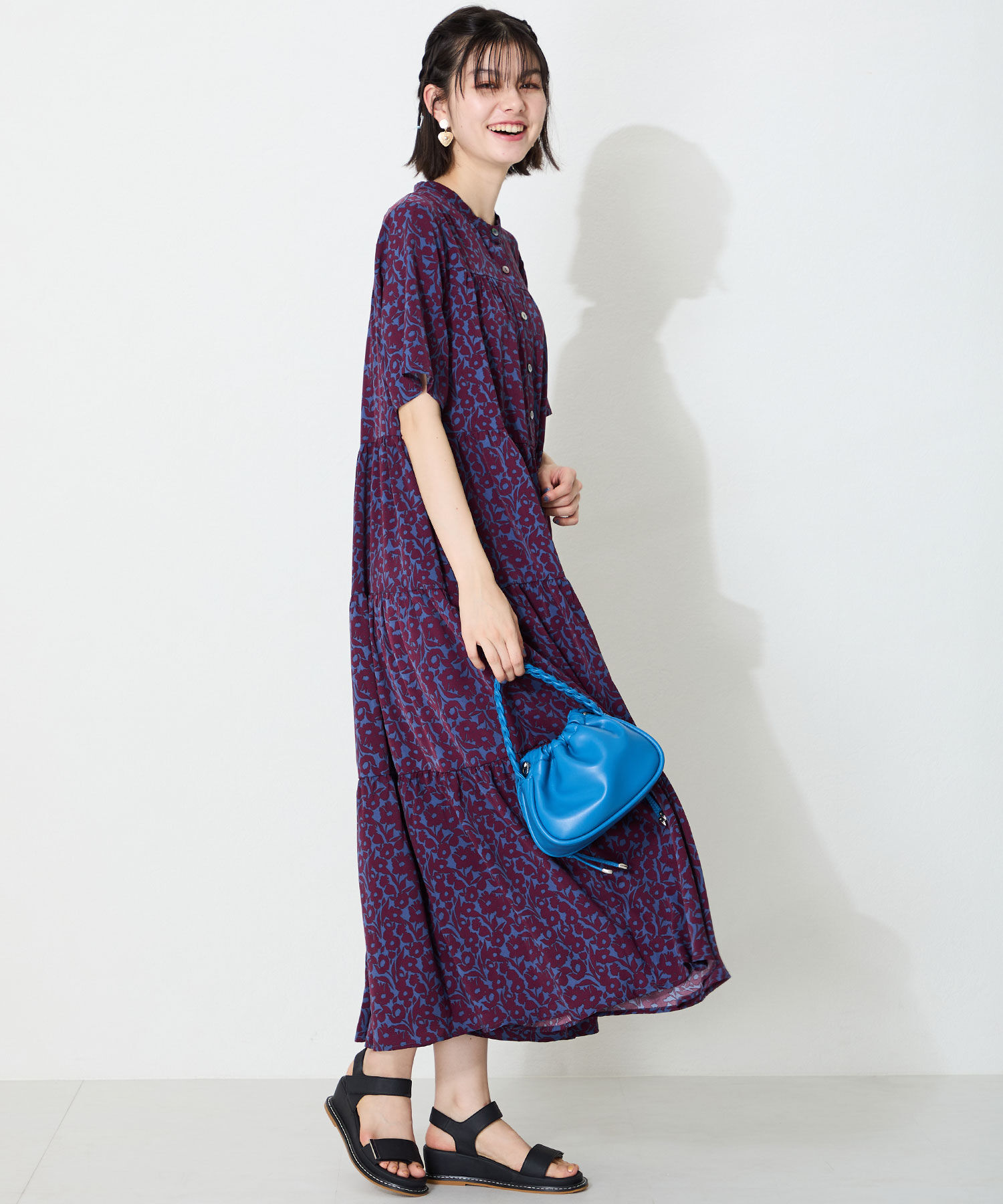 WA Oriental TRaffic「●2025春夏新作●ワンベルトクッションウエッジサンダル/52205 人気 トレンド 売れてる サンダル」|サンダル|