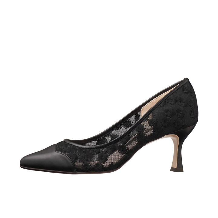 ダイアナ「≪ブーケコレクション≫　パンプス　EM16156」|パンプス|クロ