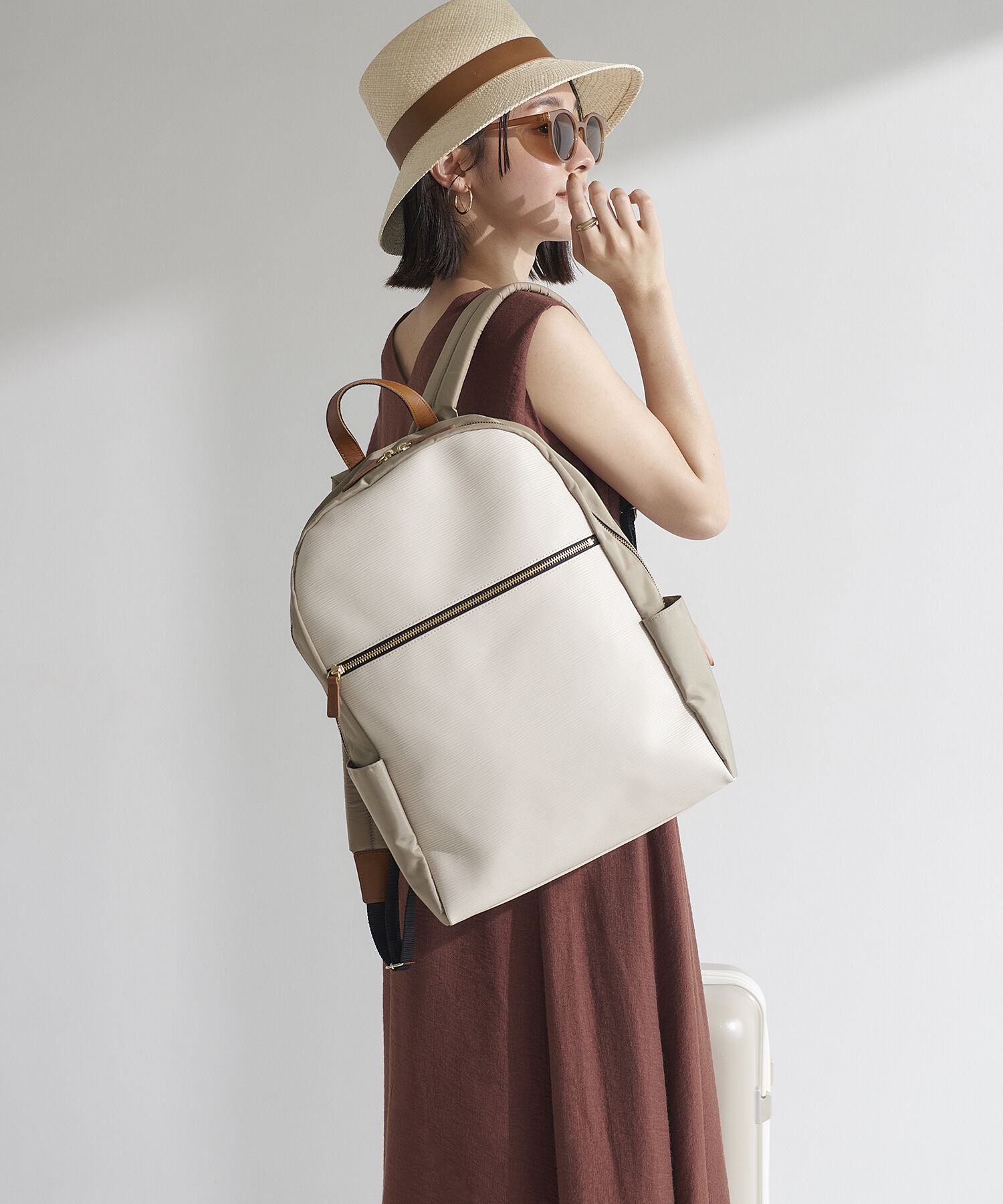 TOPKAPI BREATH「RIPPLE リプルトリップ ナイロン コンビ キャリーオンバックパック / リュック トラベル旅行」|リュック|