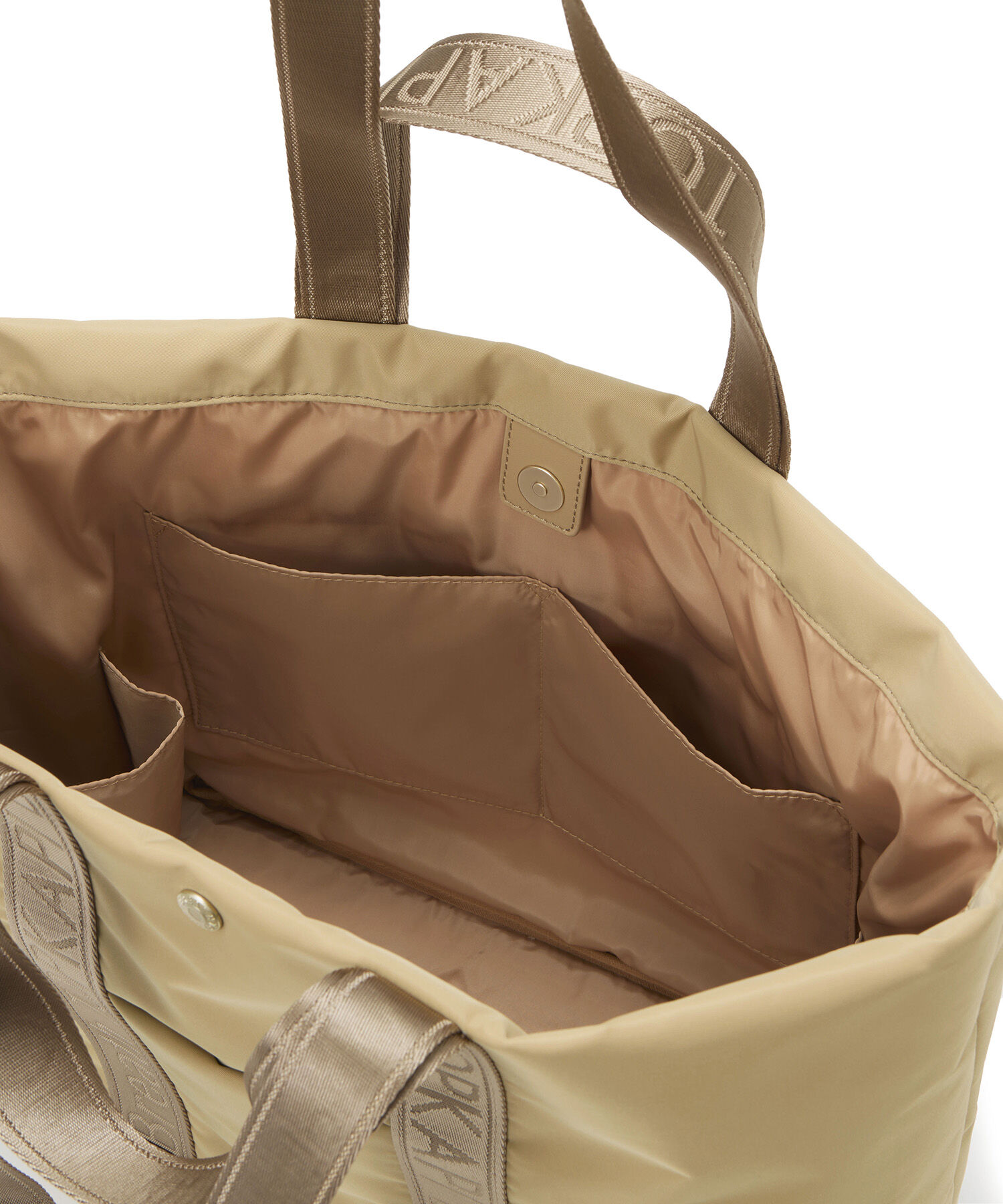 TOPKAPI BREATH「【Breath TOPKAPI】Freely フリーリー ナイロン ロゴテープ ダブルハンドル 2way トートバッグ」|トートバッグ|