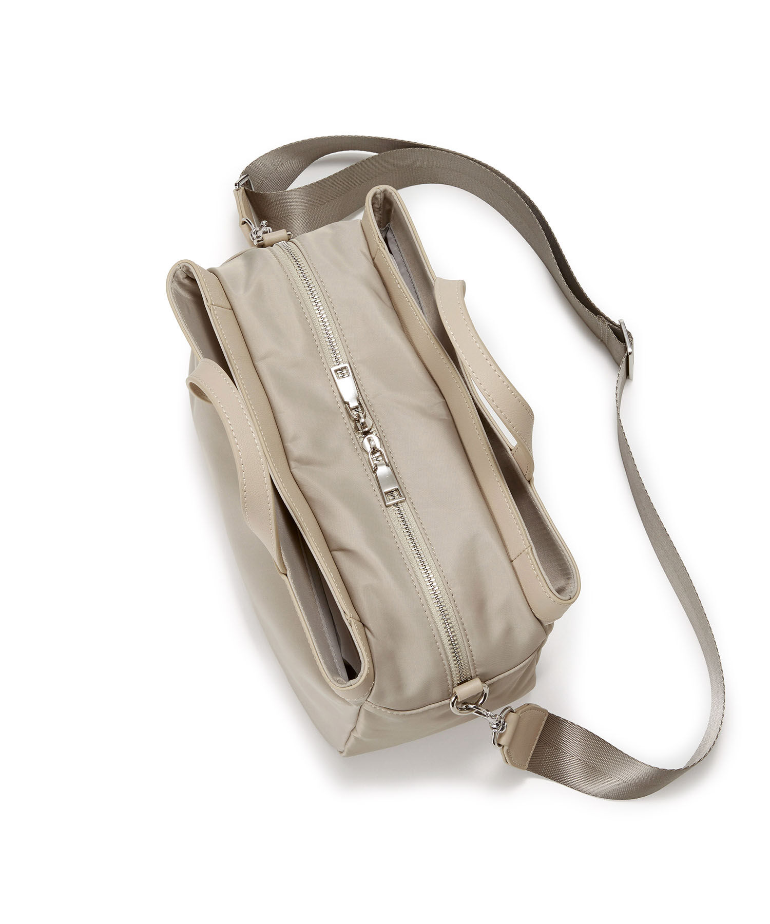 TOPKAPI BREATH「【Breath TOPKAPI】防水ナイロン レザーコンビ ミニトート ショルダーバッグ」|ショルダー・メッセンジャー|