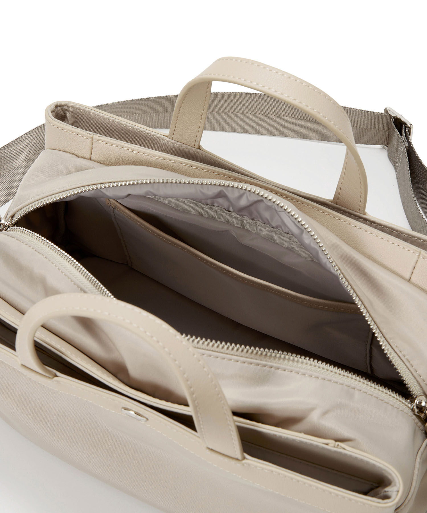 TOPKAPI BREATH「【Breath TOPKAPI】防水ナイロン レザーコンビ ミニトート ショルダーバッグ」|ショルダー・メッセンジャー|