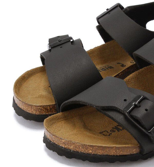 BIRKENSTOCK「【ビルケンシュトック】ニューヨーク/ブラックー ビルコフロー/サンダル キッズ」|サンダル|