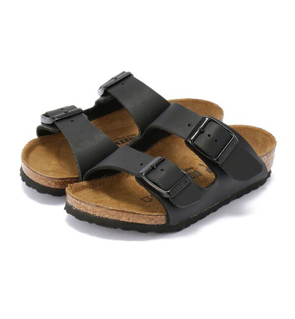 BIRKENSTOCK「【ビルケンシュトック】アリゾナ/ブラック ビルコフロー/サンダル キッズ/ARIZONA」|サンダル|ブラック