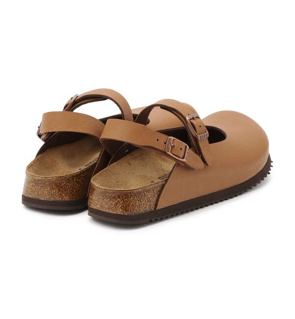 BIRKENSTOCK「【ビルケンシュトック】モロッコ/ライトブラウン ビルコフロー/クロッグ レディース/MAROKKO」|サンダル|