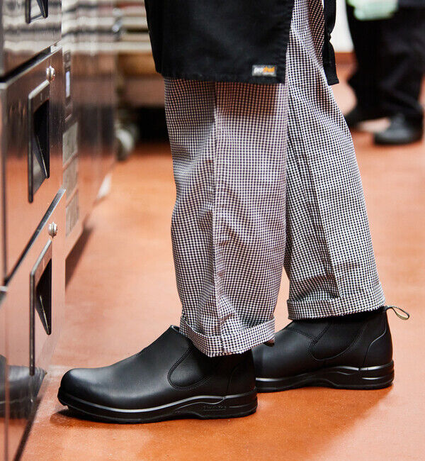 Blundstone「【ブランドストーン】オールテレイン ローカット/ブラック ナチュラルレザー/ブーツ」|ショートブーツ|