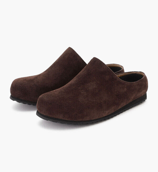 BENEXY「【ベネクシー】270 スリム/モカ ベロアレザー/クロッグ メンズ レディース」|サンダル|モカ