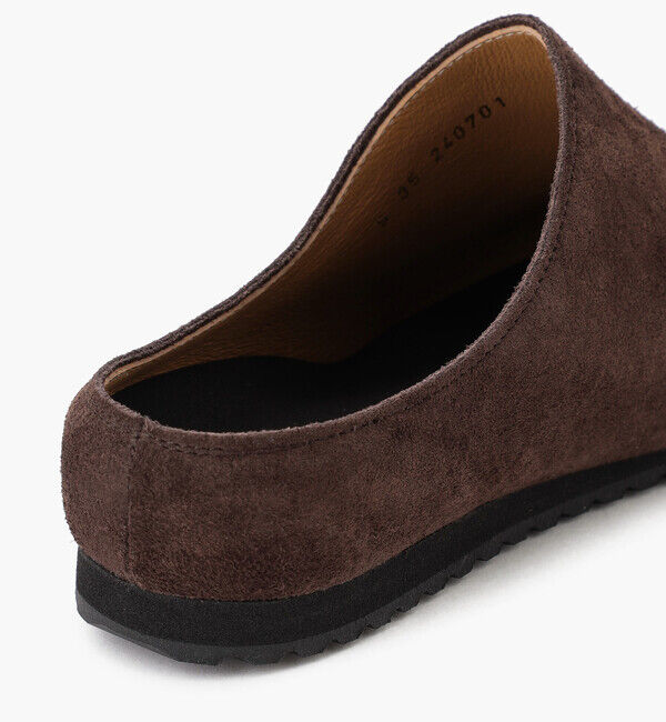 BENEXY「【ベネクシー】270 スリム/モカ ベロアレザー/クロッグ メンズ レディース」|サンダル|