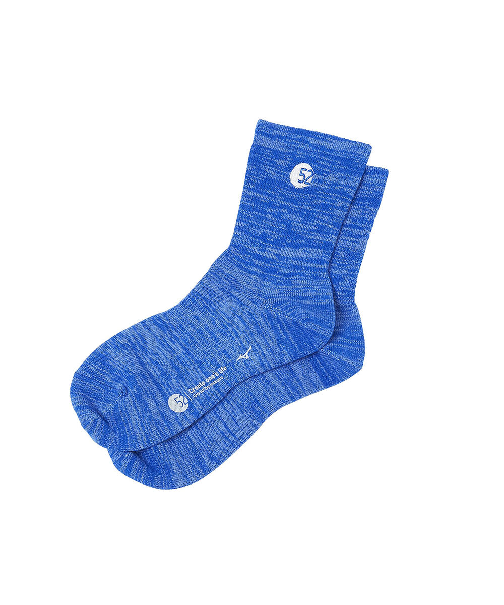 MIZUNO「ドライベクターショートソックス」|ソックス|ブルー