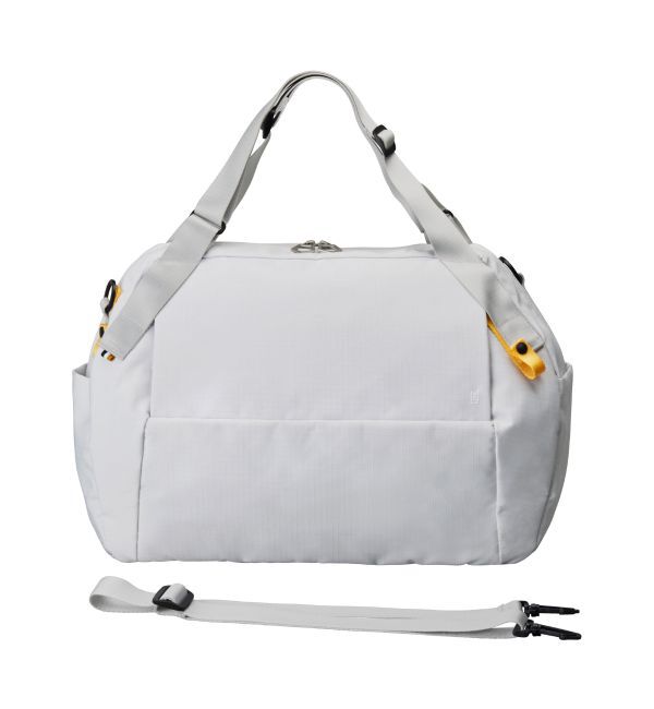 MILESTO「Hutte ボストンバッグ」|ボストンバッグ|ライトグレー