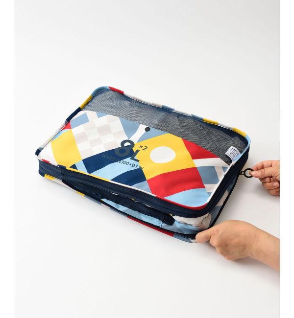 MILESTO「MILESTO&times;PAPIERTIGRE 圧縮パッキングオーガナイザー 8L&times;2」|トラベルグッズ|