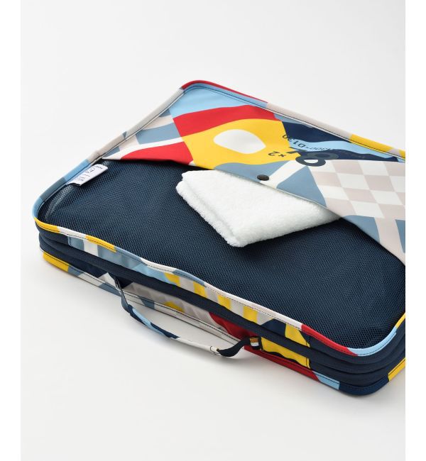 MILESTO「MILESTO&times;PAPIERTIGRE 圧縮パッキングオーガナイザー 8L&times;2」|トラベルグッズ|