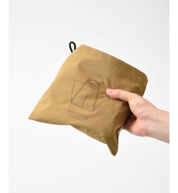 MILESTO「MILESTO UTILITY パッカブルビッグトートバッグ」|トートバッグ|