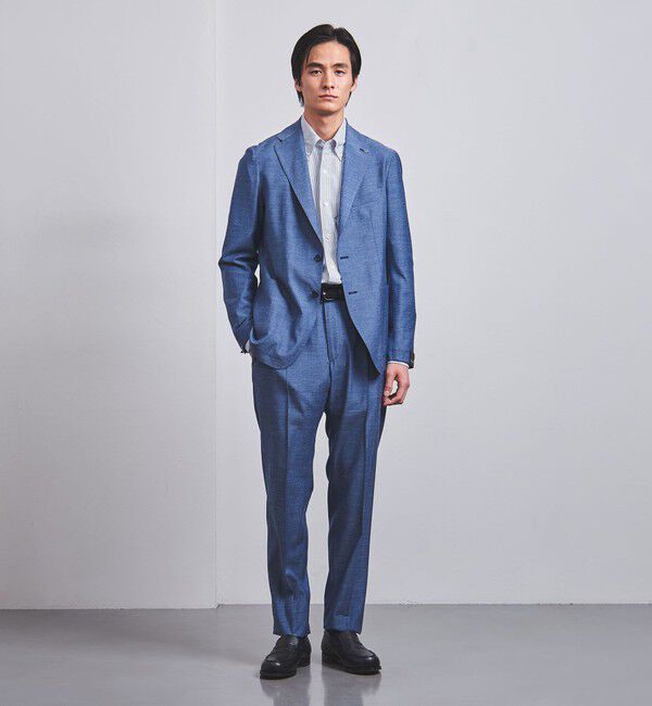 UNITED ARROWS「オーガニックコットン オックスフォード ストライプ ボタンダウン シャツ」|シャツ・ブラウス|