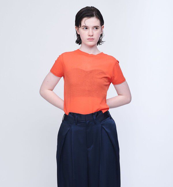 AEWEN MATOPH「＜AEWEN MATOPH＞シアー Tシャツ」|Tシャツ・カットソー|