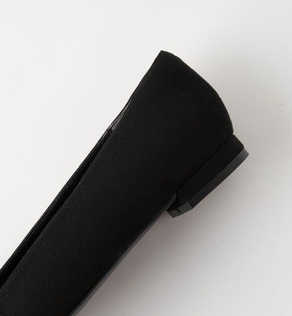 UNITED ARROWS green label relaxing「【WEB限定】ポインテッド キルト フラットシューズ（1.5cmヒール) -撥水-」|パンプス|