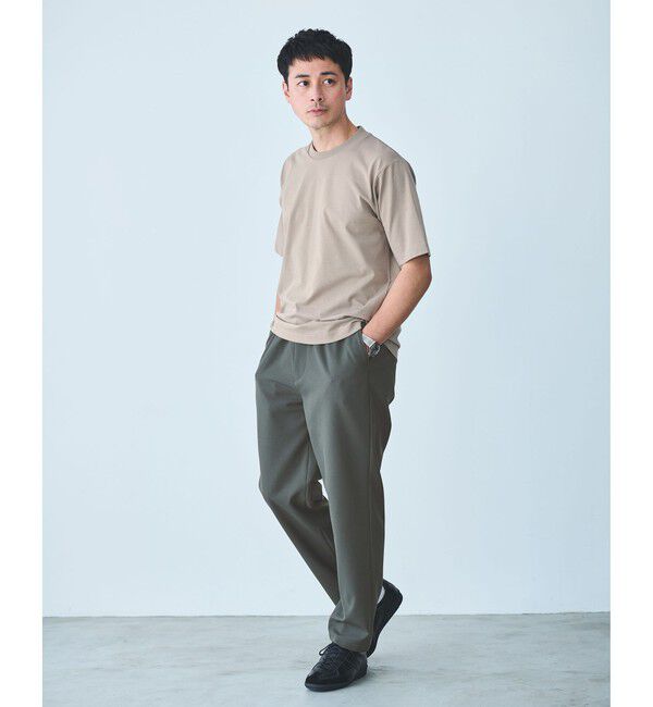 UNITED ARROWS green label relaxing「【WEB限定】JUST fit ジャケイン T 半袖 Tシャツ カットソー -吸水速乾・抗菌-」|Tシャツ・カットソー|