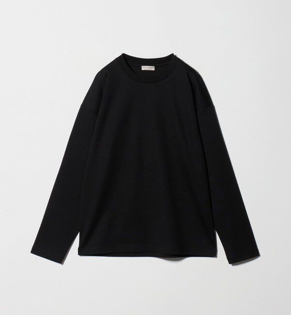 BEAUTY&YOUTH UNITED ARROWS「プラチナ ポンチ クルーネック カットソー 抗菌防臭」|Tシャツ・カットソー|BLACK