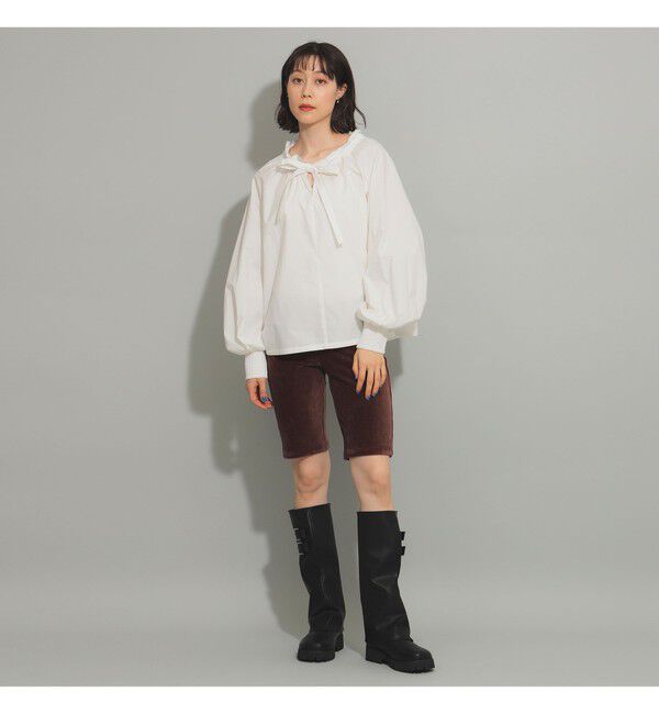 Ray BEAMS 「カット コーデュロイ バイカー ショーツ」|その他|