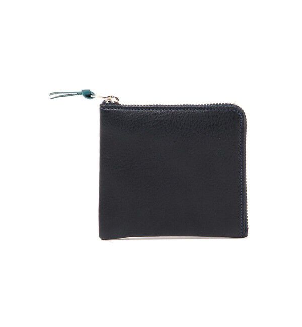 BEAMS PLUS「Double Zip Wallet」|財布|NAVY/BLUE
