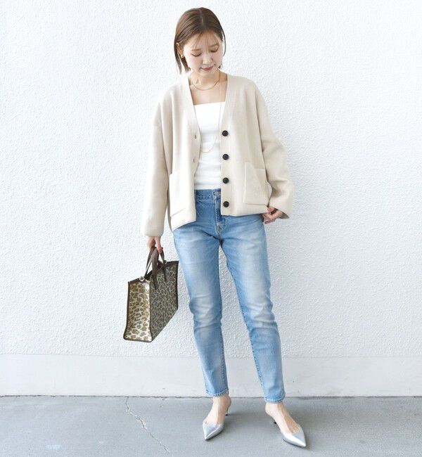 SHIPS for women「【WEB限定】スリム テーパード デニム」|その他|