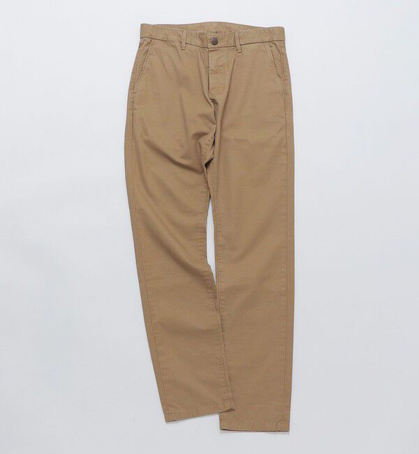 SHIPS「【SHIPS別注】GROWN&SEWN: Barton Tapered Pant - Ultimate Twill」|チノ|カーキ