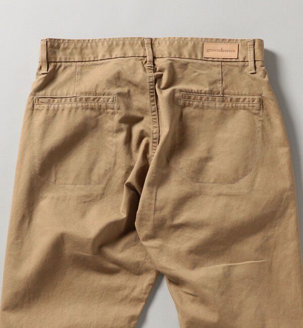 SHIPS「【SHIPS別注】GROWN&SEWN: Barton Tapered Pant - Ultimate Twill」|チノ|