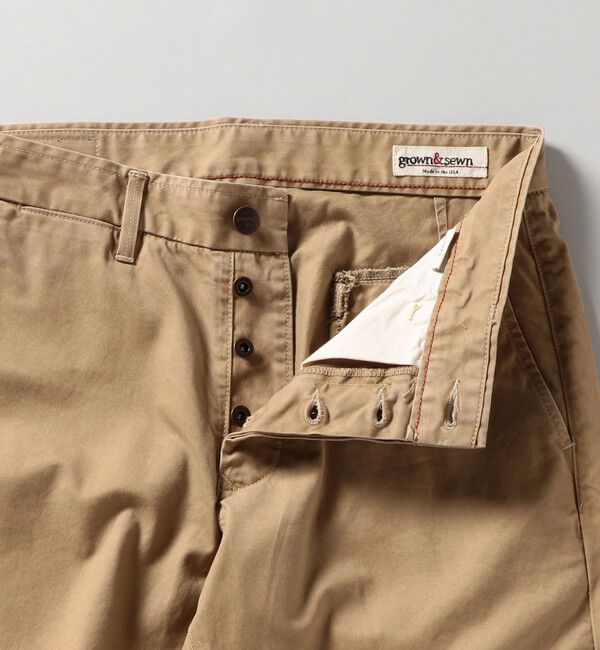 SHIPS「【SHIPS別注】GROWN&SEWN: Barton Tapered Pant - Ultimate Twill」|チノ|