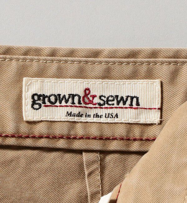 SHIPS「【SHIPS別注】GROWN&SEWN: Barton Tapered Pant - Ultimate Twill」|チノ|