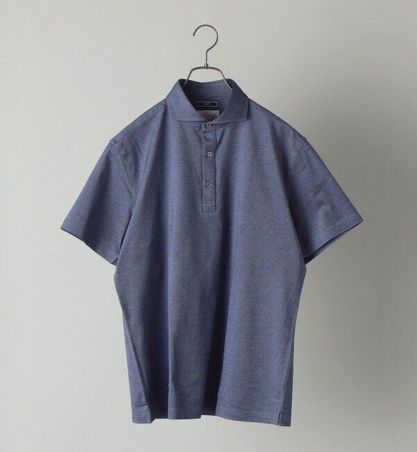 SHIPS「SHIPS：ALBINI 32ゲージ カノコ無地 ポロシャツ」|ポロシャツ|