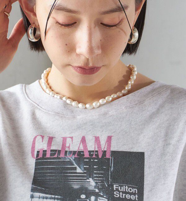 SHIPS for women「淡水パールマンテルネックレス 40cm」|ネックレス|