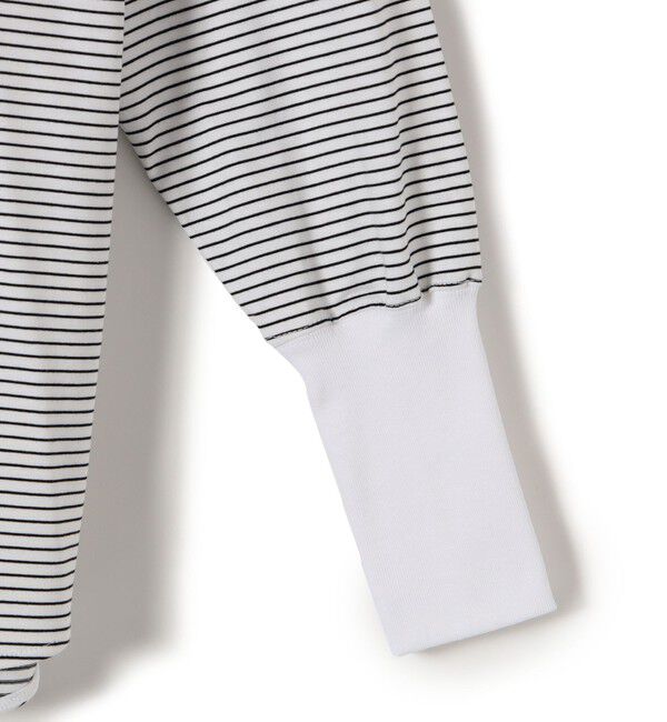 SHIPS for women「ロング リブ スリーブ カットソー  ボーダー / ソリッド」|Tシャツ・カットソー|