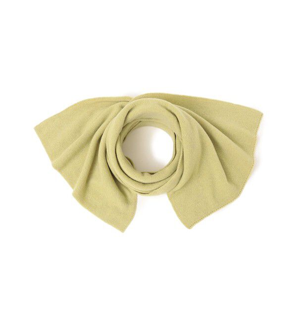 SHIPS for women「JOHNSTONS:ニットマフラー」|マフラー|ライトイエロー