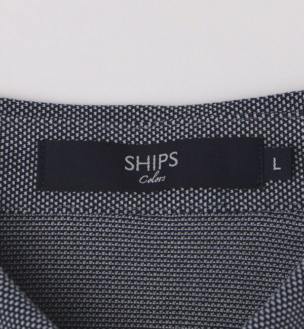 SHIPS Colors 「SHIPS Colors: 〈吸水速乾〉カノコ ボタンダウン 半袖 ポロシャツ」|ポロシャツ|