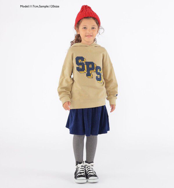 SHIPS KIDS「SHIPS KIDS:100～130cm / コーデュロイ スカート」|フレア|